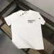 【2026】MONCLER モンクレール 半袖シャツ　Tシャツ　長く着て変形しにくい　シンプルの風格　ファッション　かっこいい　白　黒　男女兼用
