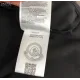 【2026】MONCLER モンクレール 半袖シャツ　Tシャツ　長く着て変形しにくい　シンプルの風格　ファッション　かっこいい　白　黒　男女兼用