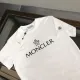 【2026】MONCLER モンクレール　　半袖シャツ　Tシャツ　長く着て変形しにくい　シンプルの風格　ファッション　かっこいい　白　黒　男女兼用