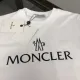 【2026】MONCLER モンクレール　　半袖シャツ　Tシャツ　長く着て変形しにくい　シンプルの風格　ファッション　かっこいい　白　黒　男女兼用