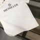【2026】MONCLER モンクレール　　半袖シャツ　Tシャツ　長く着て変形しにくい　シンプルの風格　ファッション　かっこいい　白　黒　男女兼用