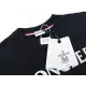 【2026】MONCLER モンクレール　　半袖シャツ　Tシャツ　シンプルの風格　かっこいい　白　黒　男女兼用