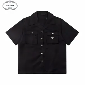 【2026】【PRADA    公式旗艦店】プラダ   半袖シャツ  ご好評に付き再入荷！