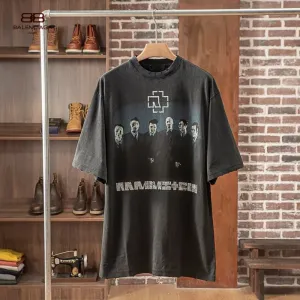 【2026】Balenciaga/バレンシアガ 21SSドイツ戦車楽隊フィギュア半袖Tシャツ