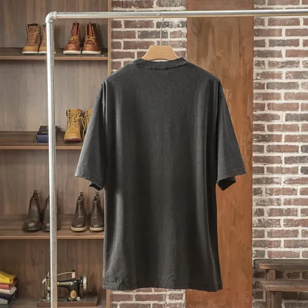 【2026】Balenciaga/バレンシアガ 21SSドイツ戦車楽隊フィギュア半袖Tシャツ