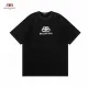 【2026】BALENCIAGA バレンシアガの新型のバックルのプリントロゴのプリントの半袖 Tシャツ