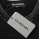 【2026】BALENCIAGA バレンシアガの新型のバックルのプリントロゴのプリントの半袖 Tシャツ