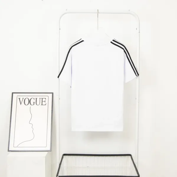 【2026】balenciaga BLCG＆addidas コラボアルファベット刺繡Tシャツ