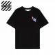 【2026】Off-White(オフホワイト)  半袖シャツ　Tシャツ 落書き矢じり　油絵 100％純綿生地　　快適　通気性が良い　シンプルの風格　かっこいい　白　黒　男女兼用