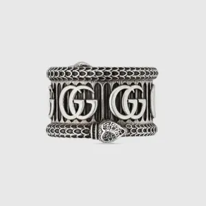 【2026】GUCCI ダブルGシルバーリング