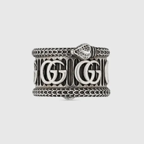 【2026】GUCCI ダブルGシルバーリング