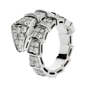 【2026】BVLGARI ブルガリ リング 指輪 セルペンティ ホワイトゴールド