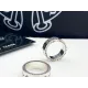 【2026】【Chrome Hearts】  男性と女性のためのクロエハートファッションパーソナリティリング