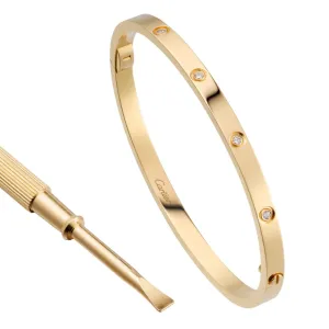 【2026】【Cartier】カルティエ LOVE BRACELET, SMALL MODEL, 10 DIAMONDS ブレスレット、SM、ダイヤモンド10個