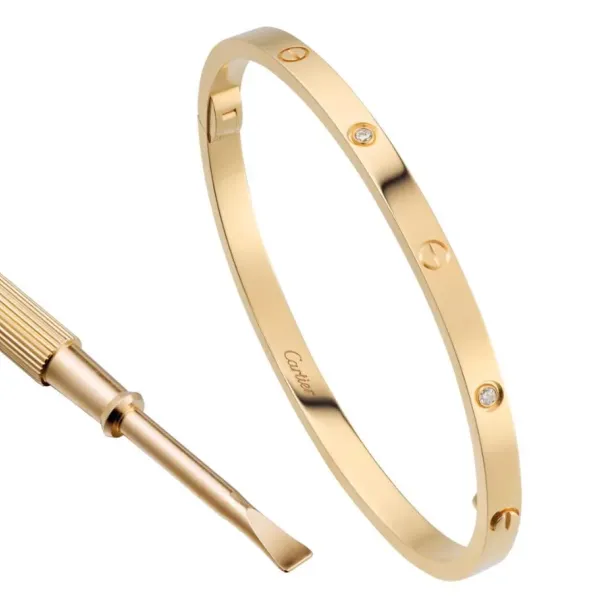 【2026】【Cartier】カルティエ LOVE BRACELET, SMALL MODEL, 6 DIAMONDS ブレスレット、SM、ダイヤモンド6個