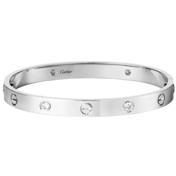 【2026】【Cartier】カルティエ LOVE BRACELET, 4 DIAMONDS ブレスレット、ダイヤモンド4個