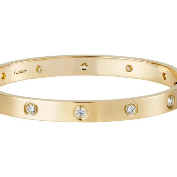 【2026】【Cartier】カルティエ LOVE BRACELET, 10 DIAMONDS ブレスレット、ダイヤモンド10個