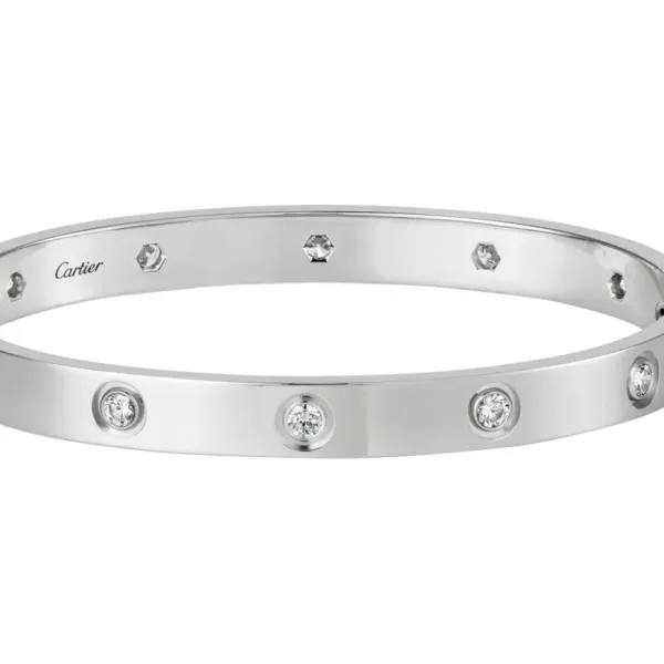 【2026】【Cartier】カルティエ LOVE BRACELET, 10 DIAMONDS ブレスレット、ダイヤモンド10個