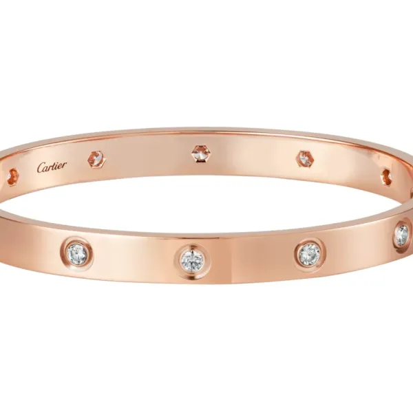 【2026】【Cartier】カルティエ LOVE BRACELET, 10 DIAMONDS ブレスレット、ダイヤモンド10個