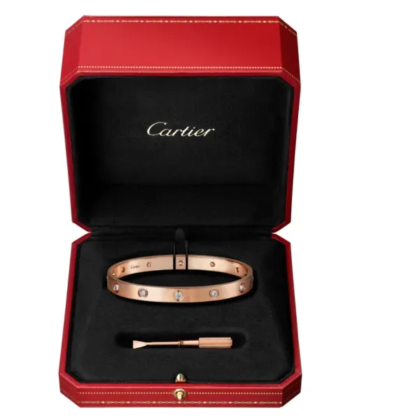 【2026】【Cartier】カルティエ LOVE BRACELET, 10 DIAMONDS ブレスレット、ダイヤモンド10個