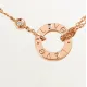 【2026】【Cartier】 LOVE ネックレス 18Kゴールド ダイヤモンド2個