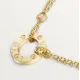 【2026】【Cartier】 LOVE ネックレス 18Kゴールド ダイヤモンド2個