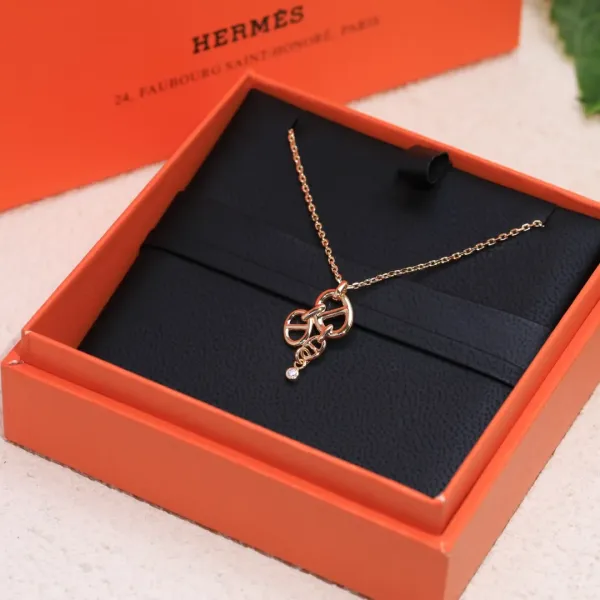 【2026】【HERMES 】ネックレス、新しいネックレス万能シンプルファッションオーナメント