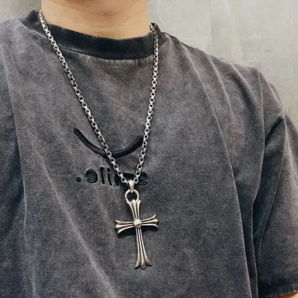 【2026】【Chrome Hearts】ネックレス、新しいネックレス万能シンプルファッションオーナメント
