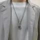 【2026】【Chrome Hearts】ネックレス、新しいネックレス万能シンプルファッションオーナメント 男女兼用