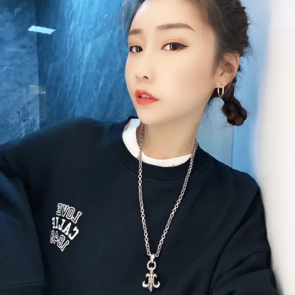 【2026】【Chrome Hearts】ネックレス、新しいネックレス万能シンプルファッションオーナメント 男女兼用