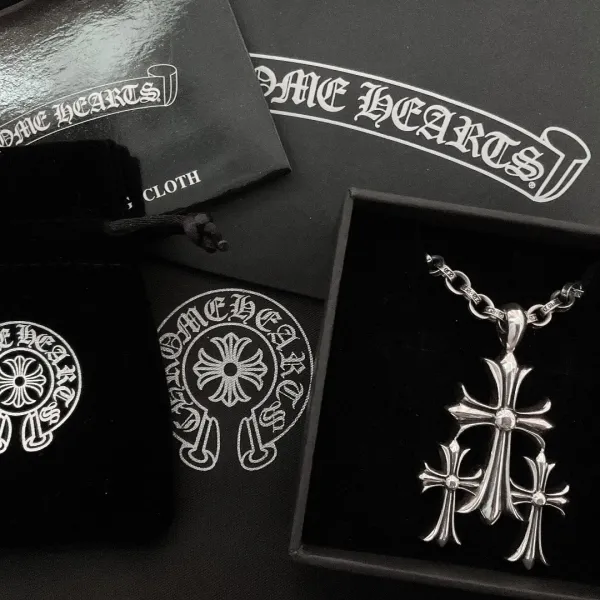 【2026】【Chrome Hearts】ネックレス、新しいネックレス万能シンプルファッションオーナメント