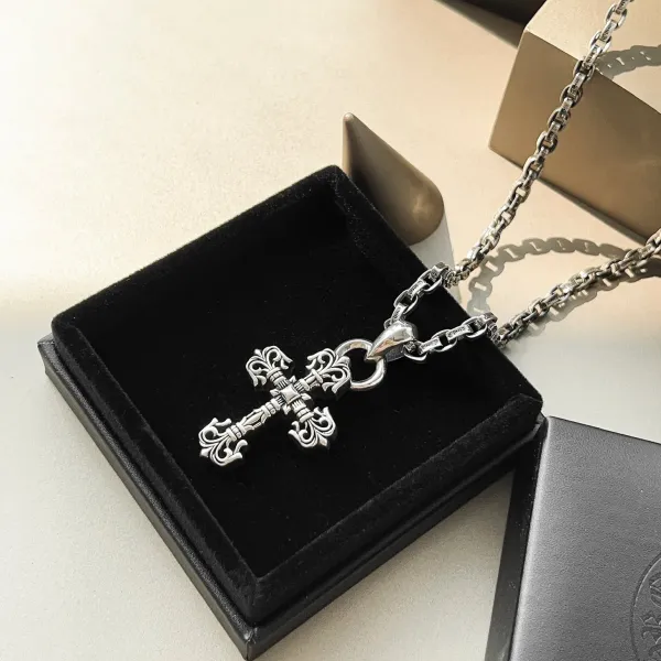 【2026】【Chrome Hearts】ネックレス、新しいネックレス万能シンプルファッションオーナメント