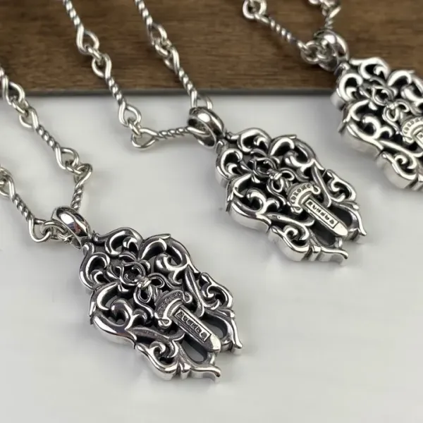 【2026】【Chrome Hearts】ネックレス、新しいネックレス万能シンプルファッションオーナメント
