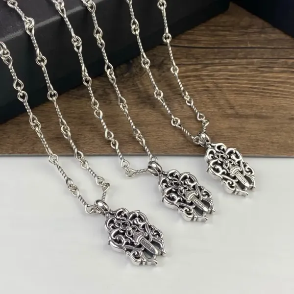 【2026】【Chrome Hearts】ネックレス、新しいネックレス万能シンプルファッションオーナメント
