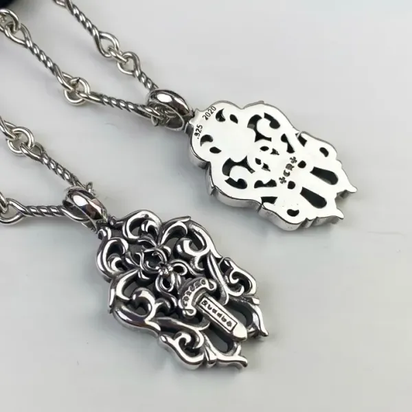 【2026】【Chrome Hearts】ネックレス、新しいネックレス万能シンプルファッションオーナメント