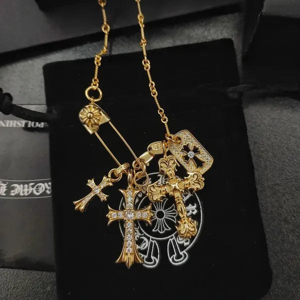 【2026】【Chrome Hearts】ネックレス、新しいネックレス万能シンプルファッションオーナメント