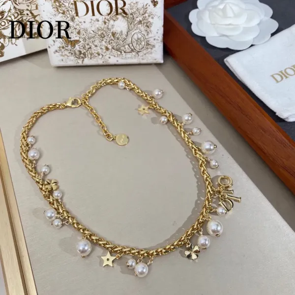 【2026】【DIOR】ネックレス、新しいネックレス万能シンプルファッションオーナメント