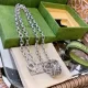 【2026】【GUCCI】ネックレス、新しいネックレス万能シンプルファッションオーナメント