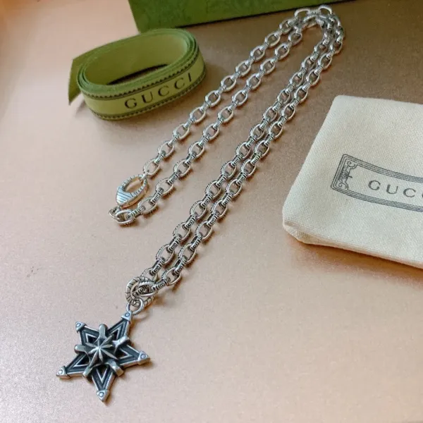 【2026】【GUCCI】ネックレス、新しいネックレス万能シンプルファッションオーナメント