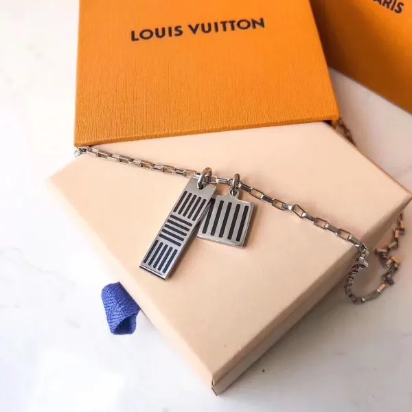 【2026】LOUIS VUITTON（ルイヴィトン）DAMIER BLACK ネックレス M62490