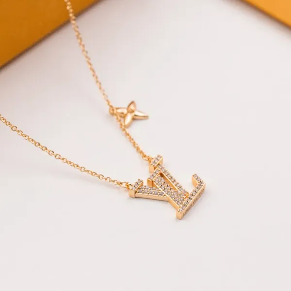 【2026】LV【 LOUIS VUITTON】ネックレス、新しいネックレス万能シンプルファッションオーナメント