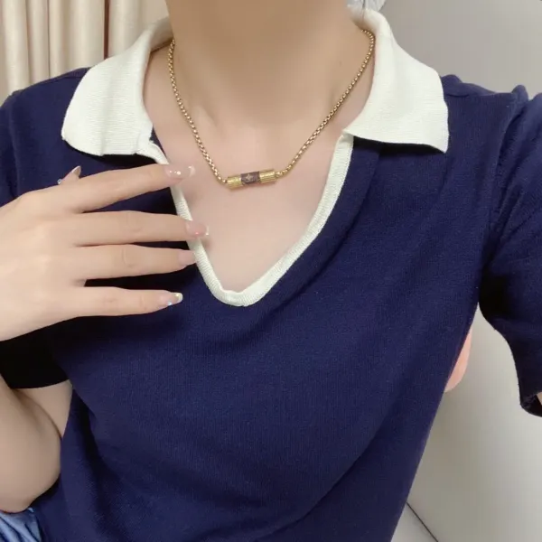 【2026】【 LOUIS VUITTON】ネックレス、新しいネックレス万能シンプルファッションオーナメント