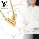 【2026】【Louis Vuitton】ネックレス・エセンシャル V ロゴ