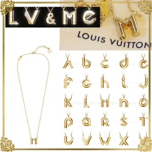【2026】☆Louis Vuitton★イニシャル ネックレス/LV＆ME