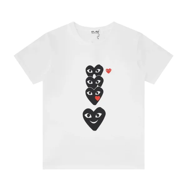【COMME DES GARCONS PLAY 公式旗艦店】 コム デ ギャルソン プレイ   Tシャツご好評に付き再入荷 24628