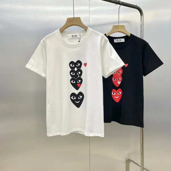 【COMME DES GARCONS PLAY 公式旗艦店】 コム デ ギャルソン プレイ   Tシャツご好評に付き再入荷 24628