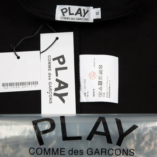 CDGP 【COMME DES GARCONS PLAY 公式旗艦店】 コム デ ギャルソン プレイ   Tシャツご好評に付き再入荷！