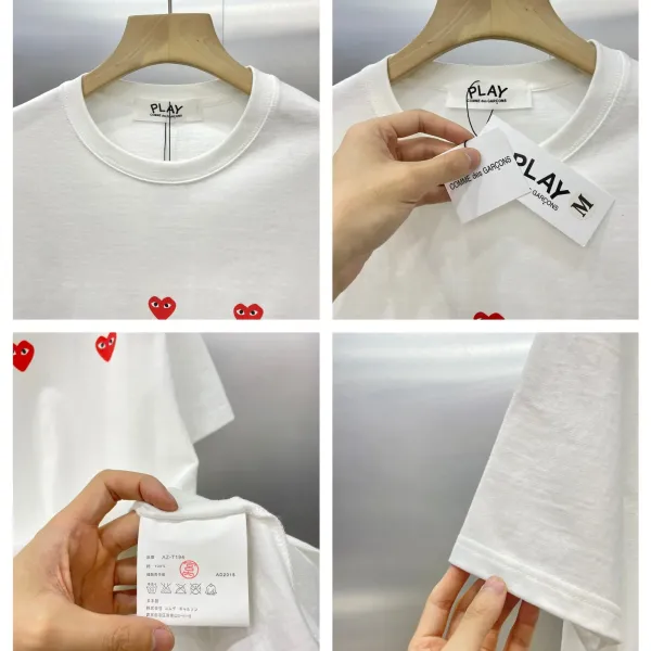 CDGP 【COMME DES GARCONS PLAY 公式旗艦店】 コム デ ギャルソン プレイ   Tシャツご好評に付き再入荷！