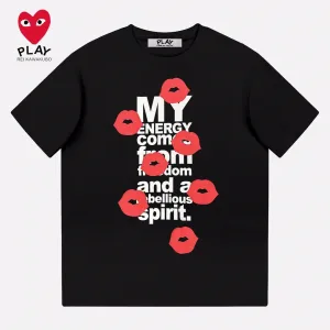 CDGP 【COMME DES GARCONS PLAY  公式旗艦店】コム デ ギャルソン プレイ   Tシャツご好評に付き再入荷！