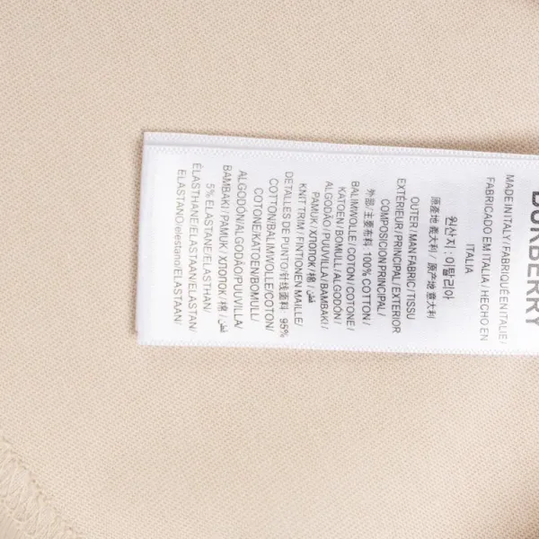 【BURBERRY  公式旗艦店】バーバリー  Tシャツ ご好評に付き再入荷 250211